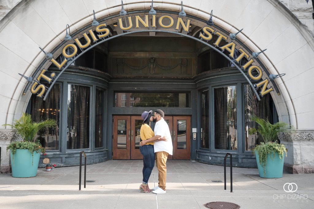 St. Louis Union Station Engagement Photos